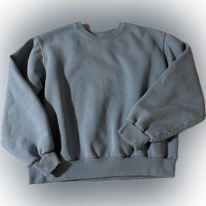 Abercrombie & Fitch Soft A&F collection women’s light blue crewneck sz med